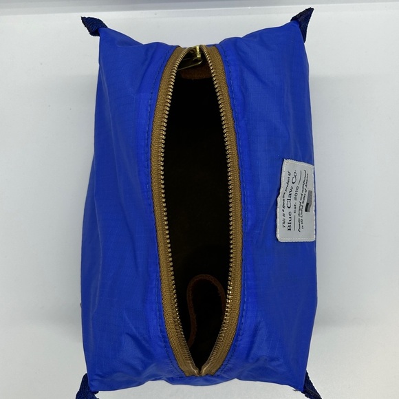 CLASIC TAN BLUE CLAW Co. CANVAS COSMETICS MEN’S BAG - Picture 11 of 17